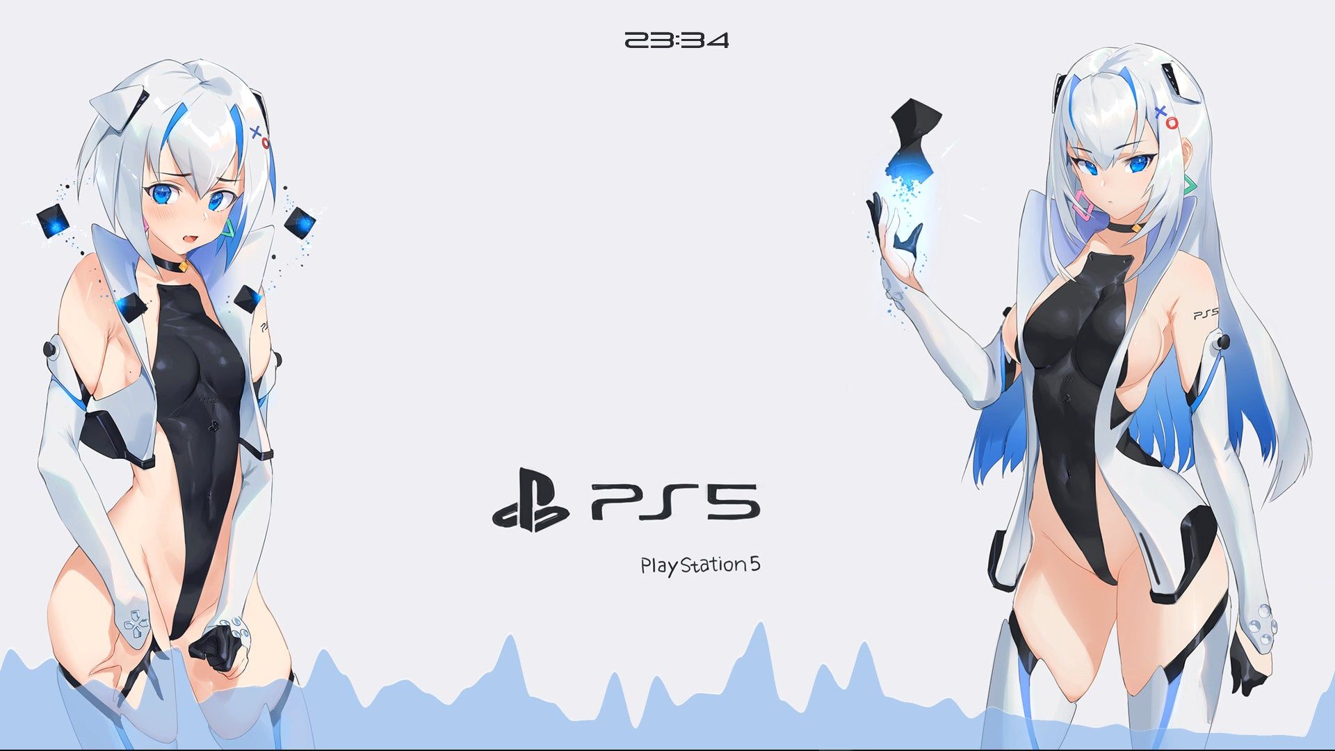 Playstation 5 Anime Girls (PS5) [4K]