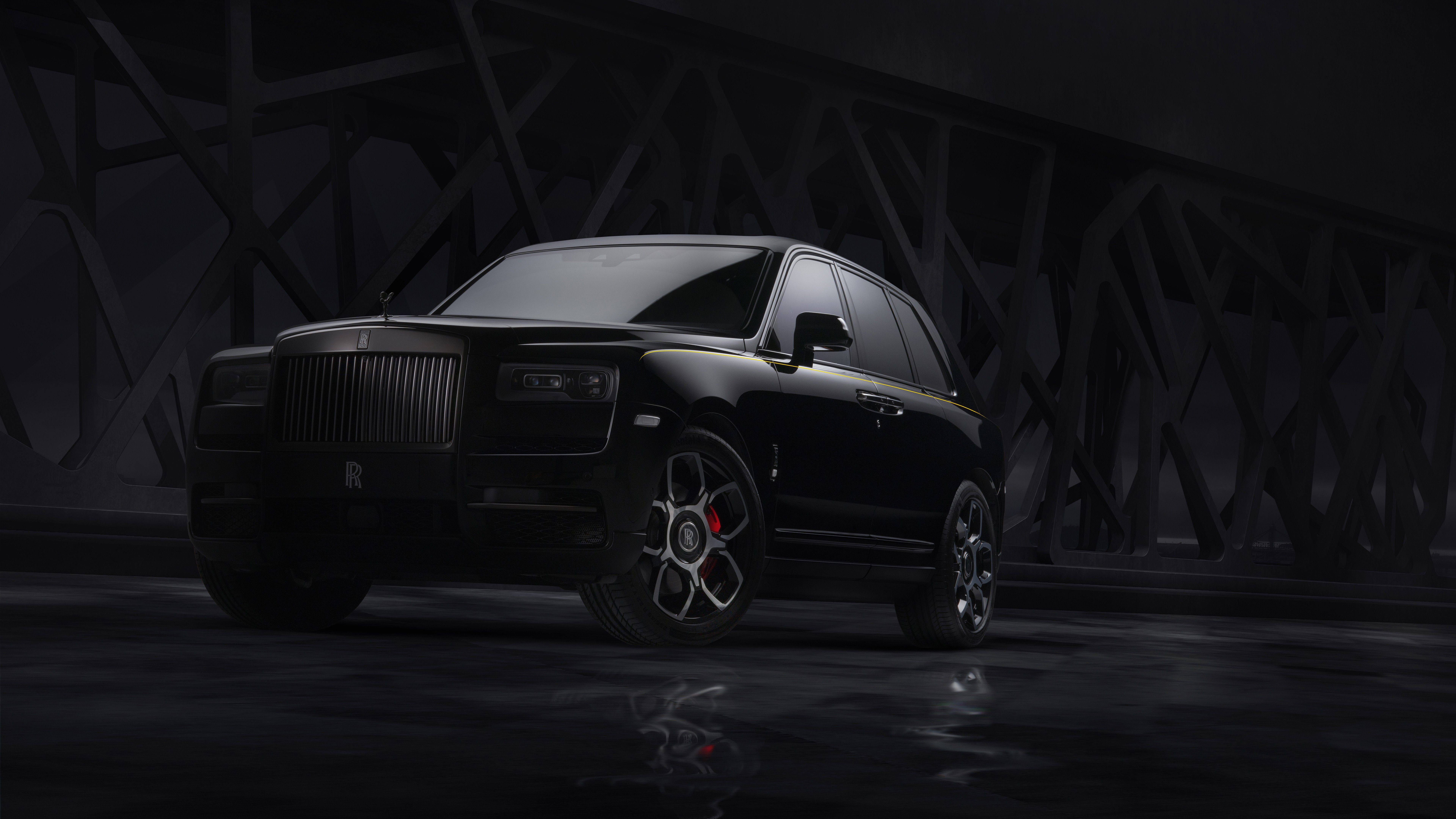 Rolls Royce Cullinan Black Badge 2019 4K 8K 2 Wallpaper. HD Car
