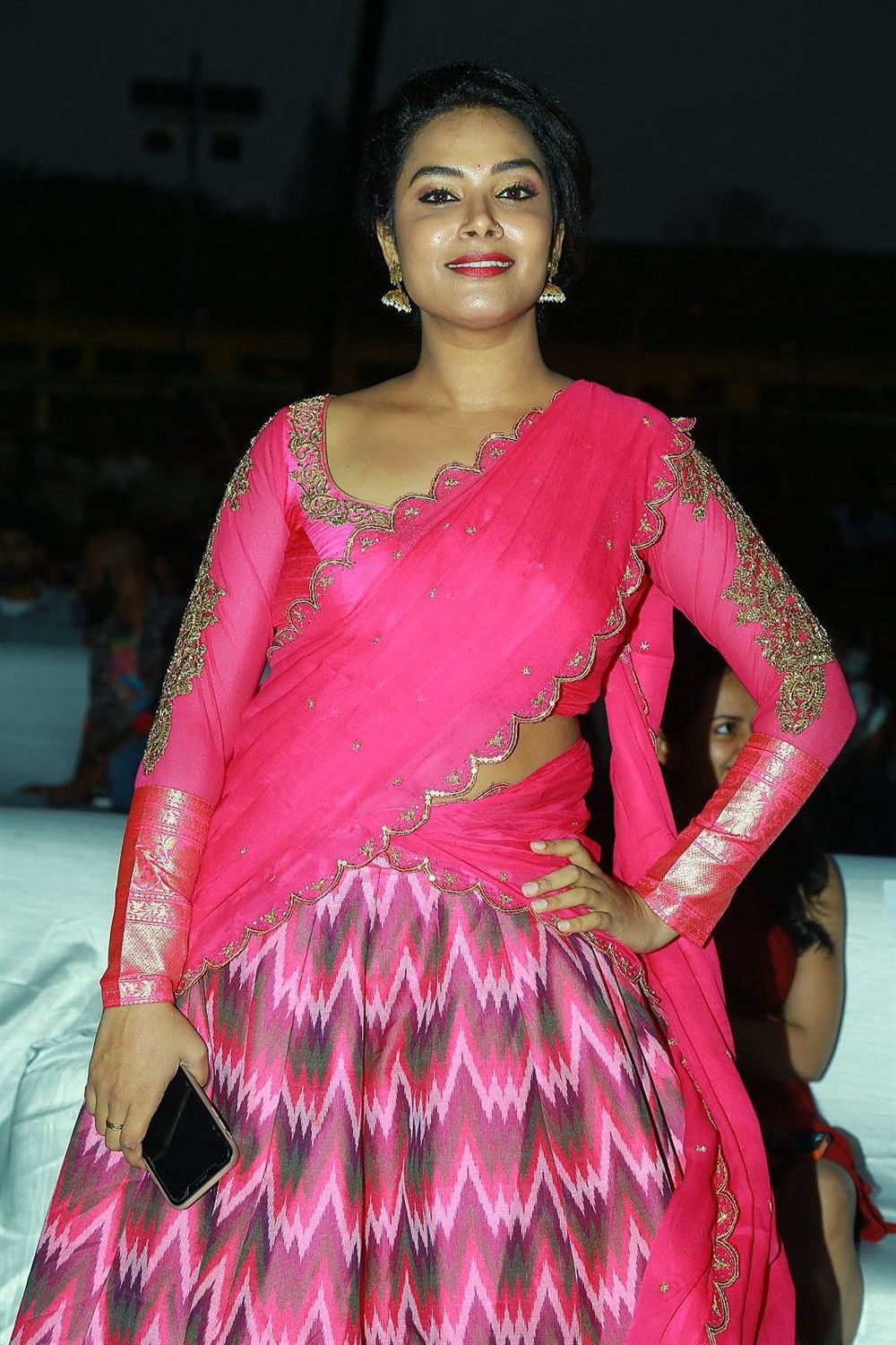 Actress Hari Teja New Stills Sarileru Neekevvaru Pre Release