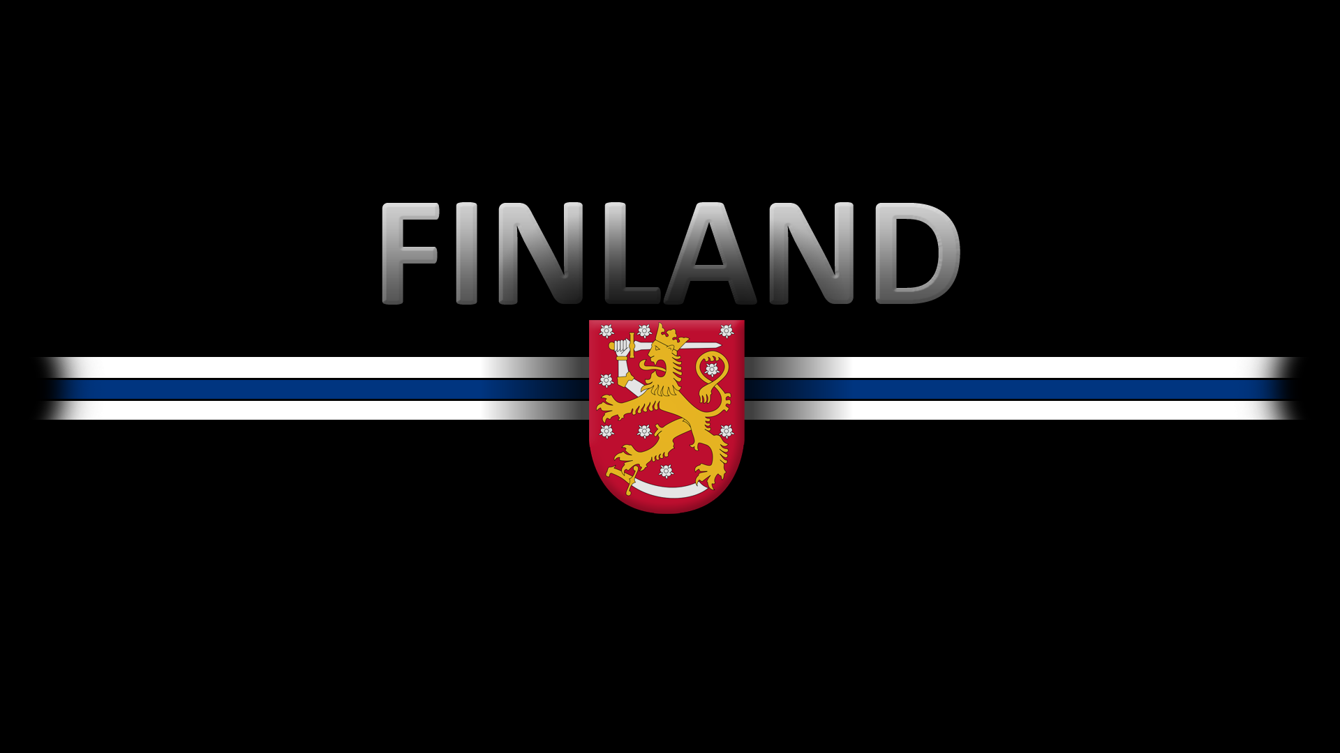 Finland crest flag wallpaperx1080