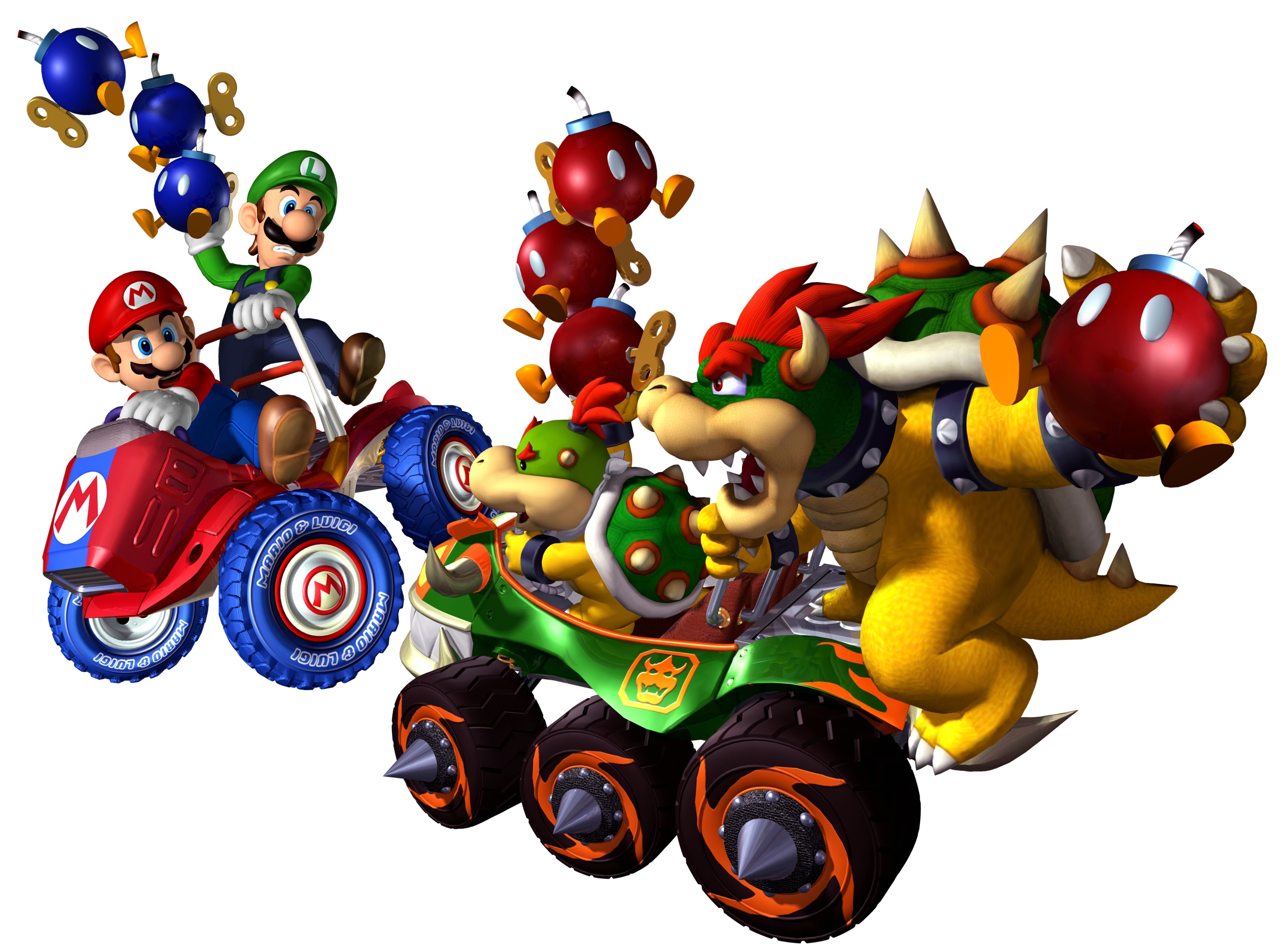 Mario Kart: Double Dash‼ 4k Ultra HD Wallpaper. Background Image
