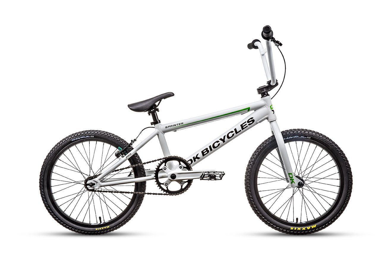 DK Bicycle 2014 Sprinter Pro BMX Bike, Satin White, 20 Inch. Bmx