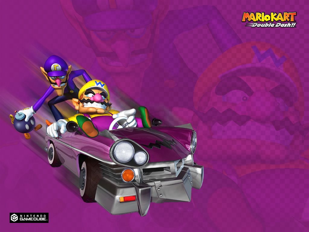 Mario Kart: Double Dash!! (2003) promotional art