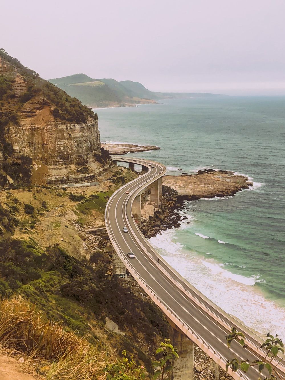 Sea Cliff Bridge Picture. Download Free Image