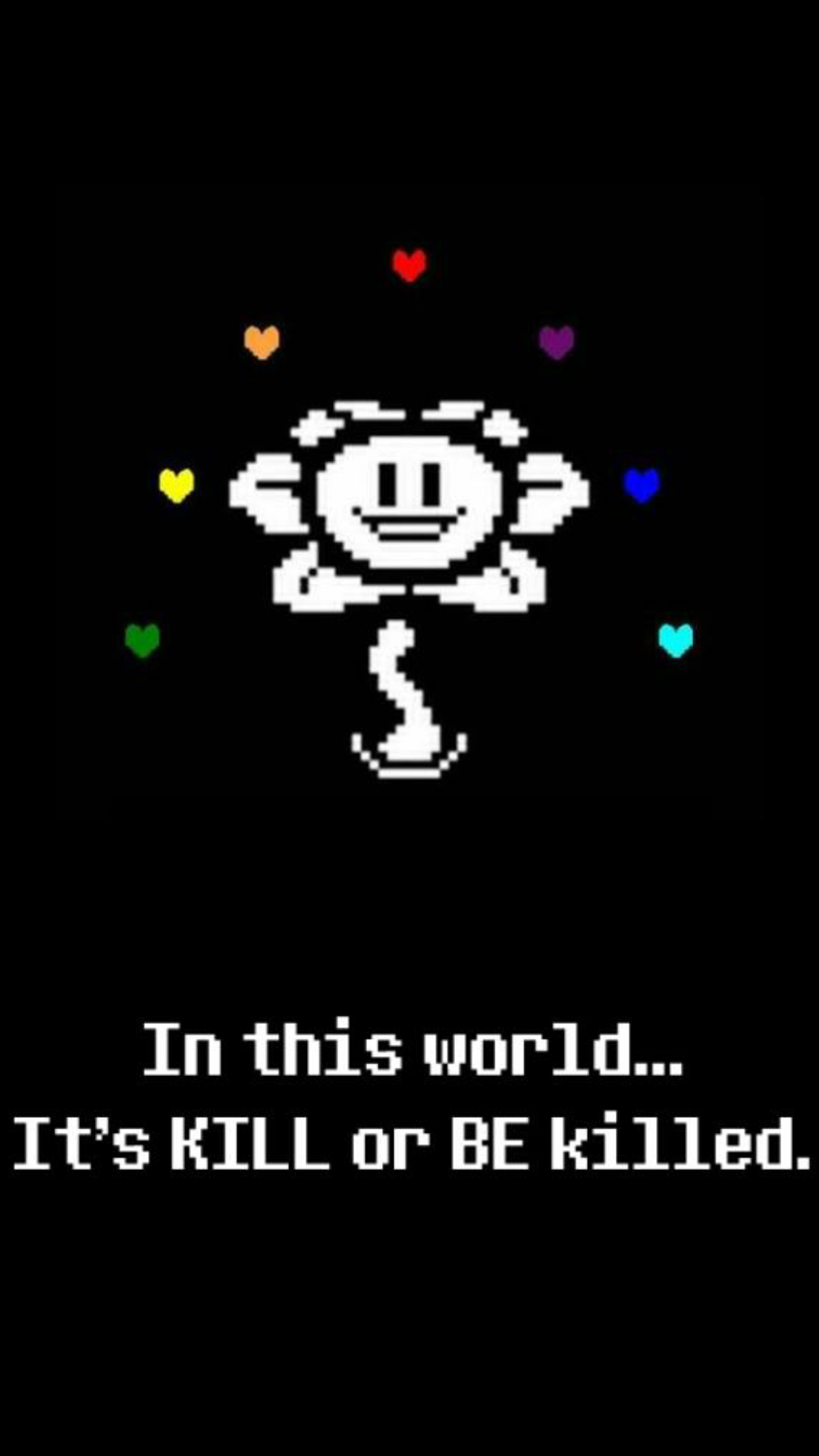 i made an Undertale mobile wallpaper!