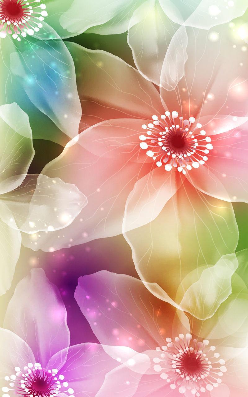 Magic Flowers Live Wallpaper for Android