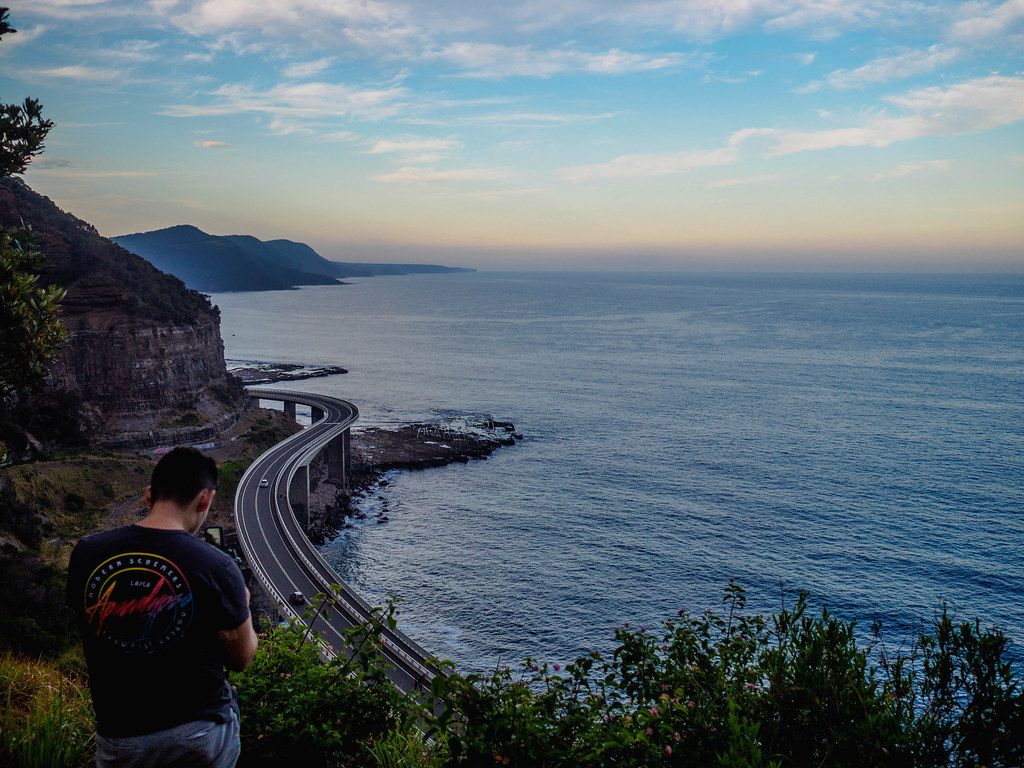 Sea Cliff Bridge. NSW, Australia