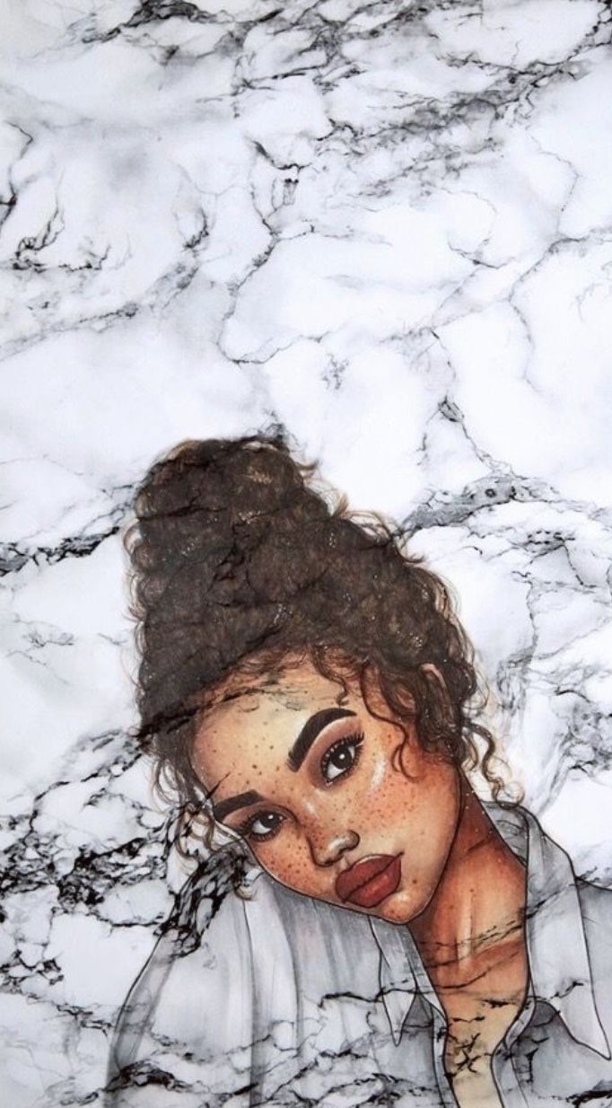 Untitled. Art wallpaper iphone, Black art picture, Art girl