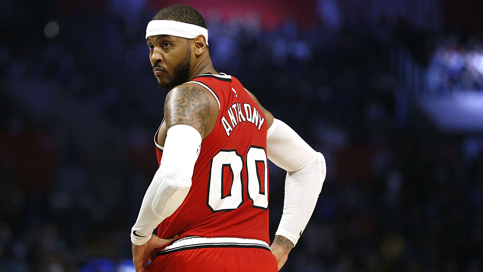 Carmelo Anthony isn't only player 'up in the air' on resumption