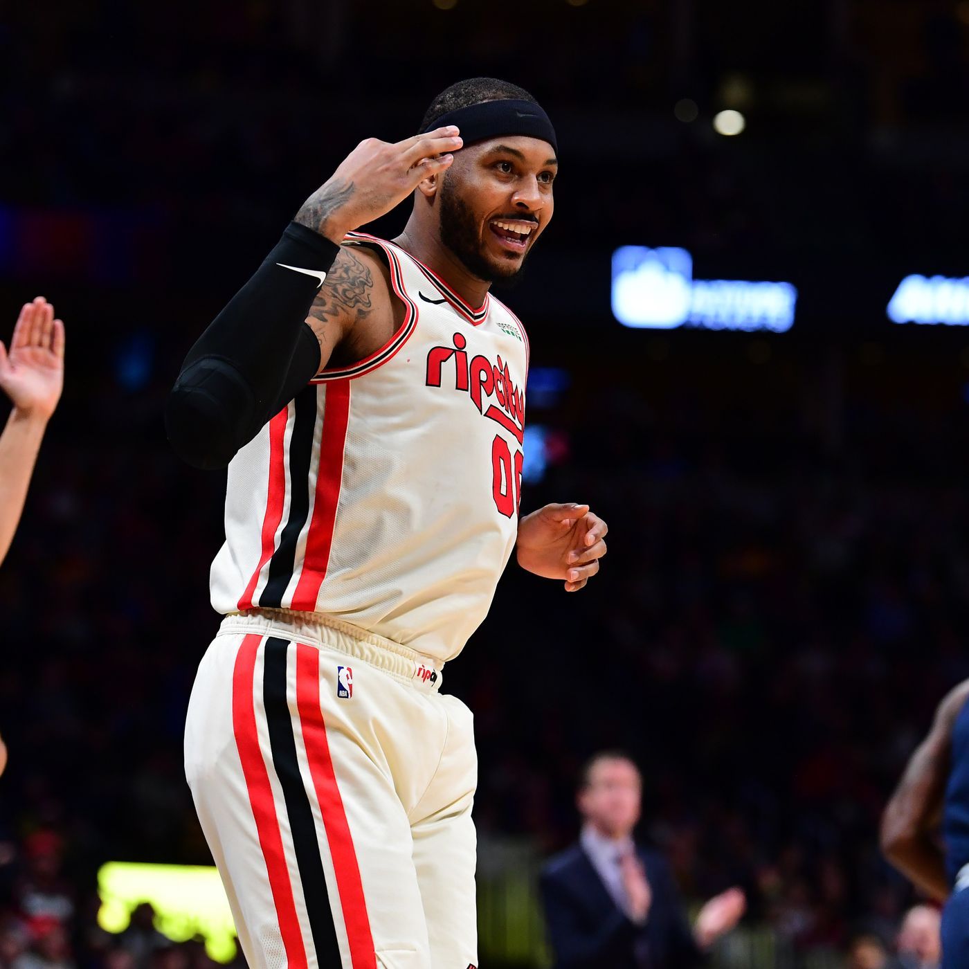 Carmelo Anthony on Struggling Trail Blazers, 'Stay the course
