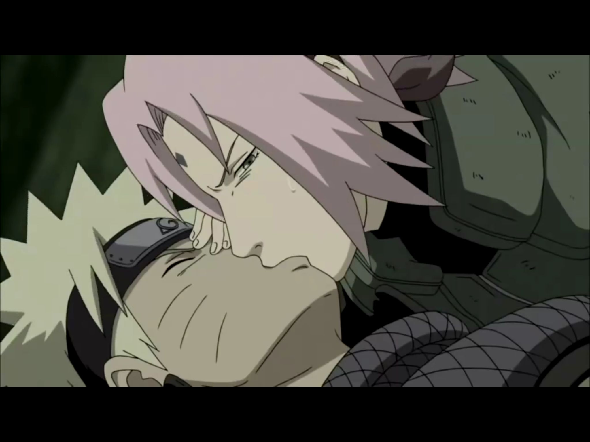 Sakura kissing Naruto Meme Generator