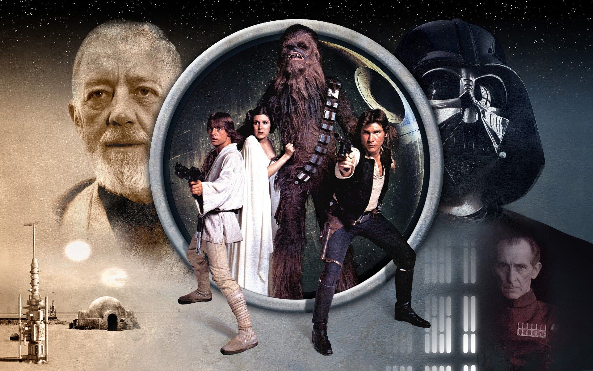 Star Wars Episode IV New Hope Wallpaper