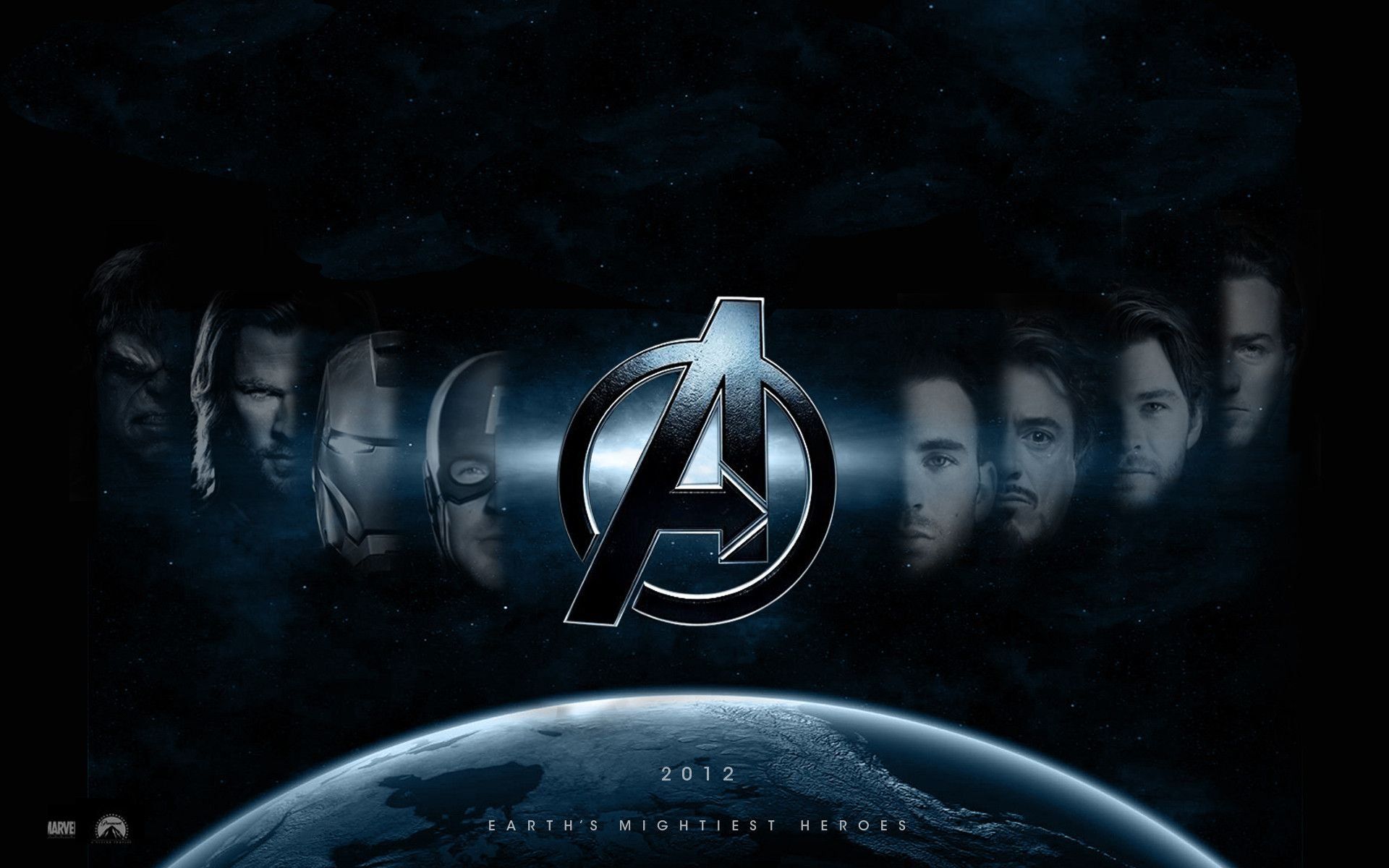 Ultra HD Avengers Logo Wallpaper 4k