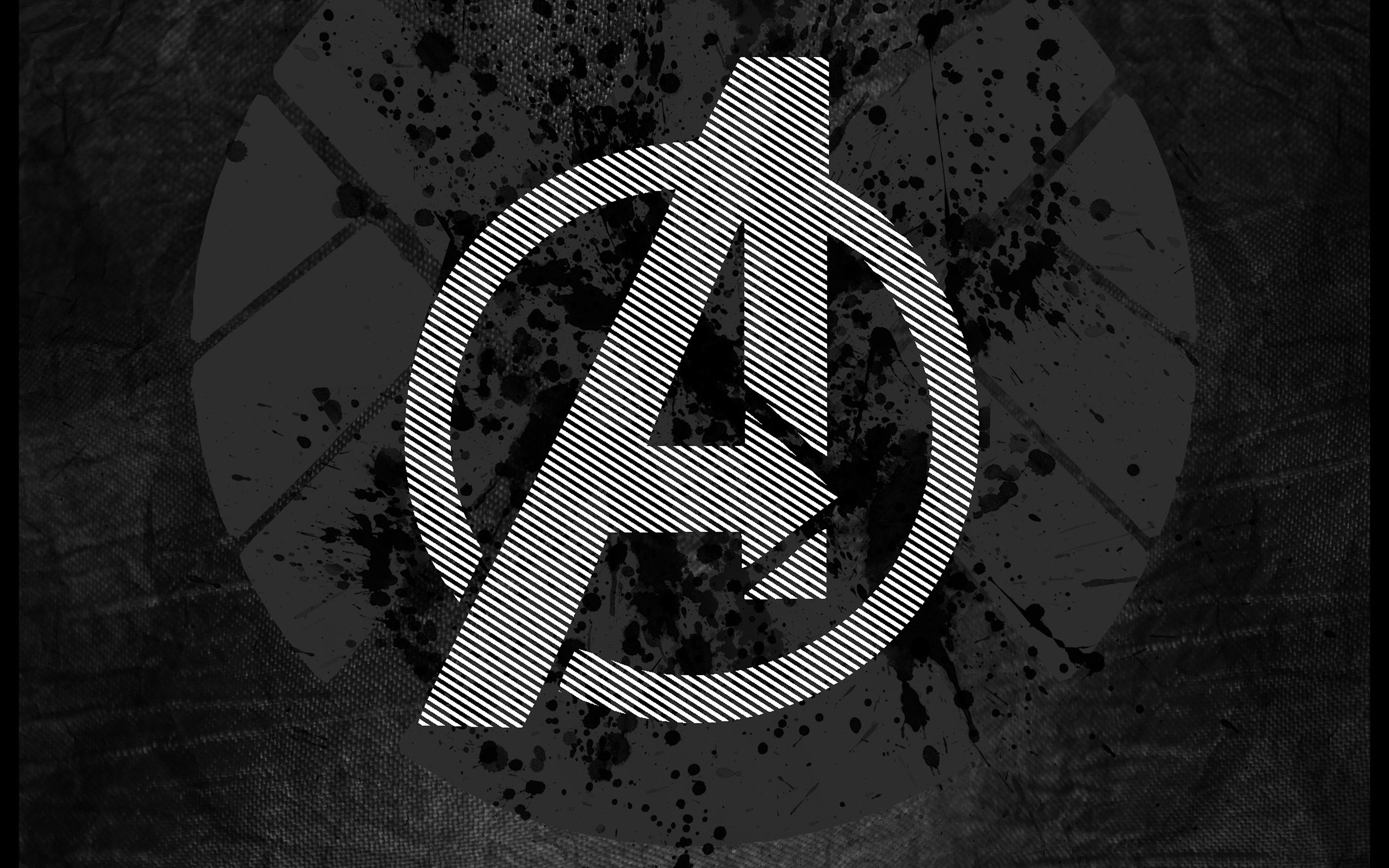 Avengers Logo Art Hero Dark