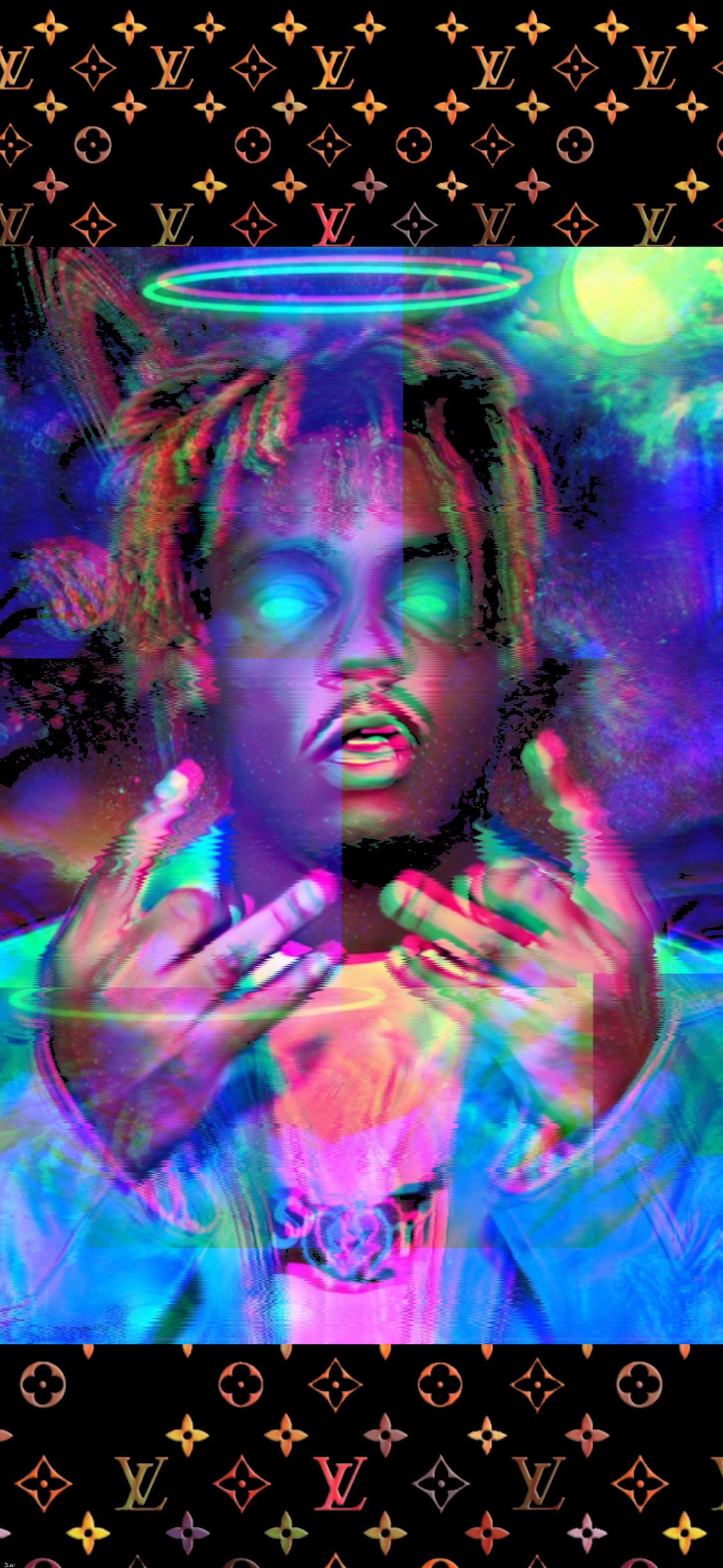 In honor of Juice WRLD I made this wallpaper for the iPhone EXR