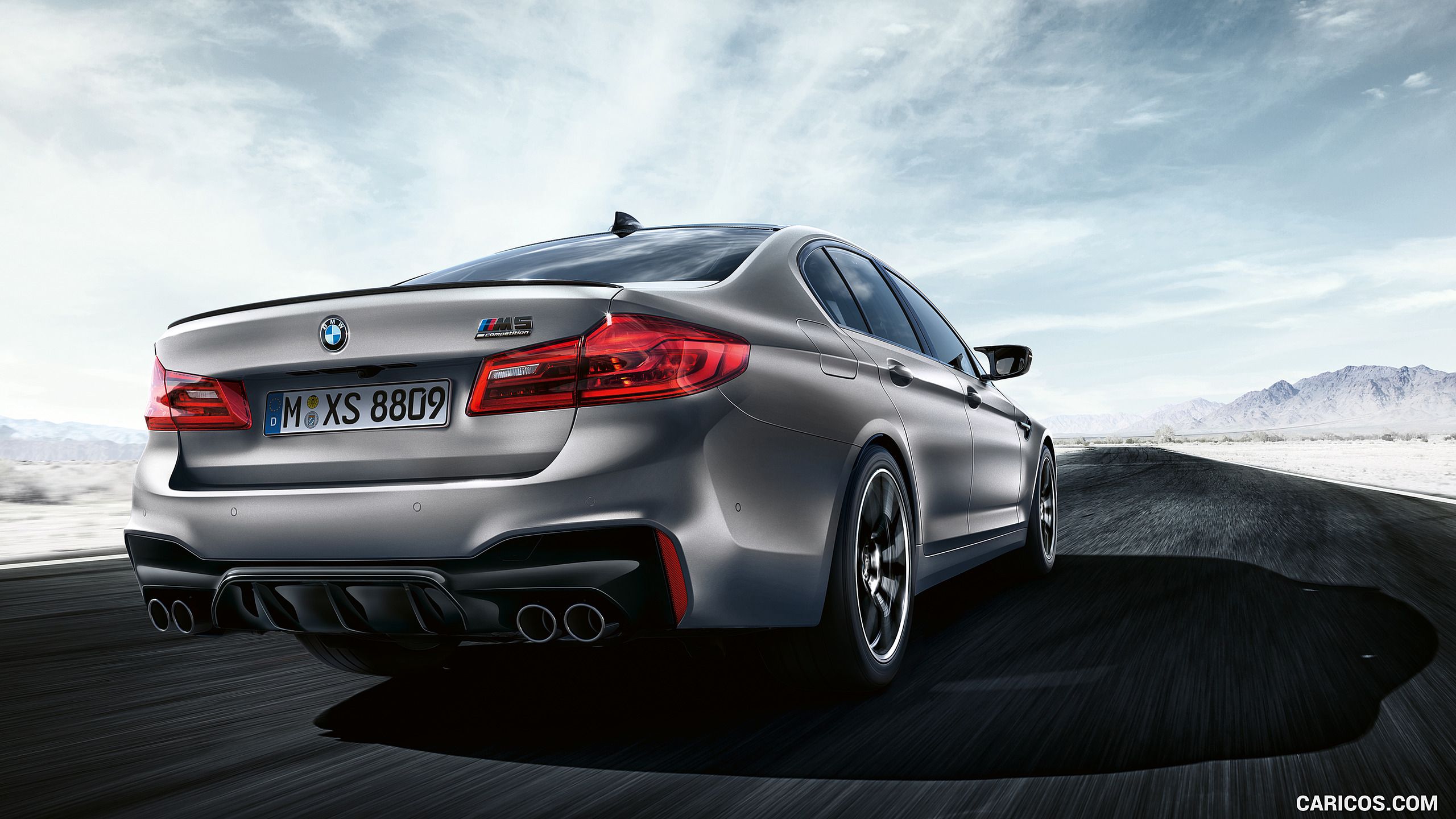 BMW M5 Competition. HD Wallpaper