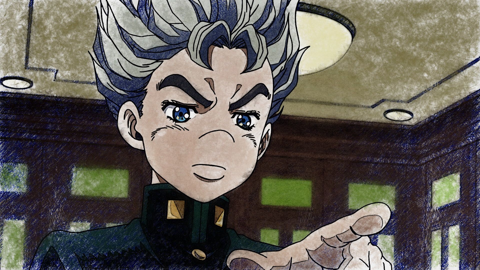 Anime, Jojo's Bizarre Adventure, Koichi Hirose Hirose