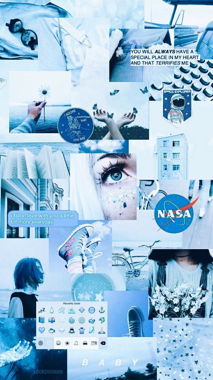 Featured image of post Aesthetic Collage Backgrounds Blue - Pictures or photos from tumblr collage by me.