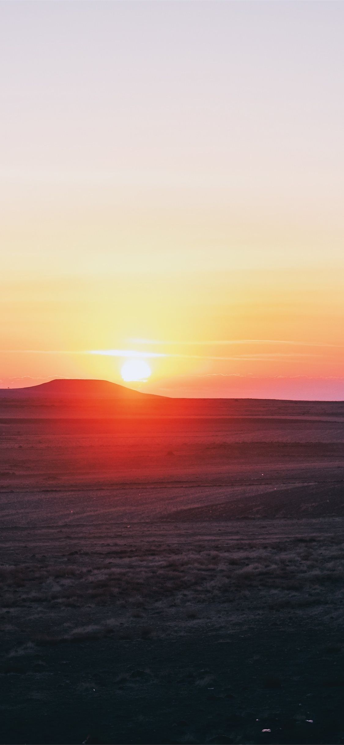 Turkey Cappadocia Sunset Clean Sky iPhone Wallpaper Free Download