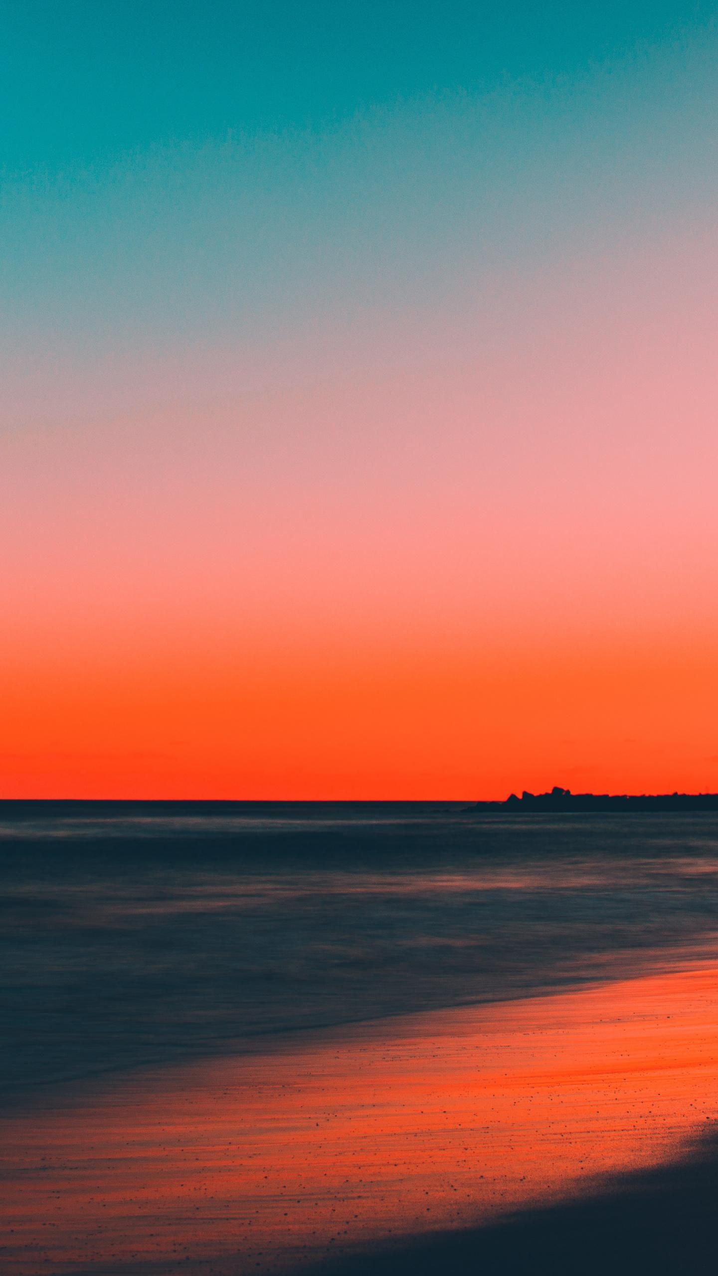 Beach, Clean Sky, Skyline, Sunset, Wallpaper 7 Beach