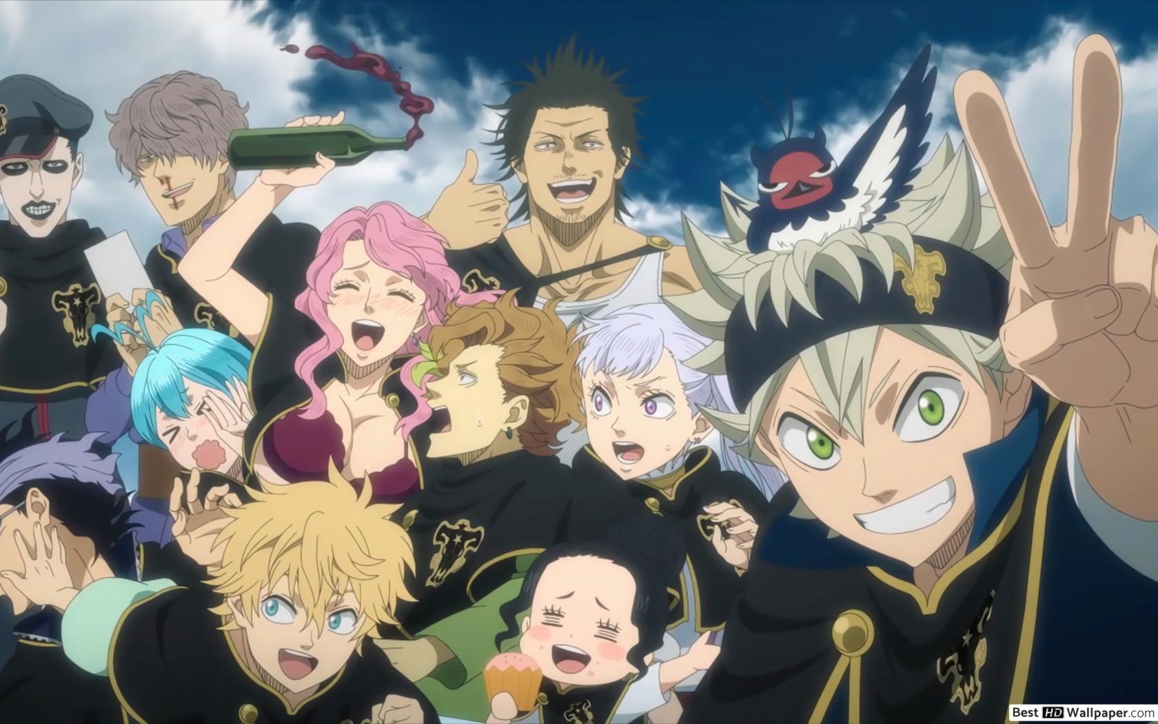 Black Clover Bulls HD wallpaper download