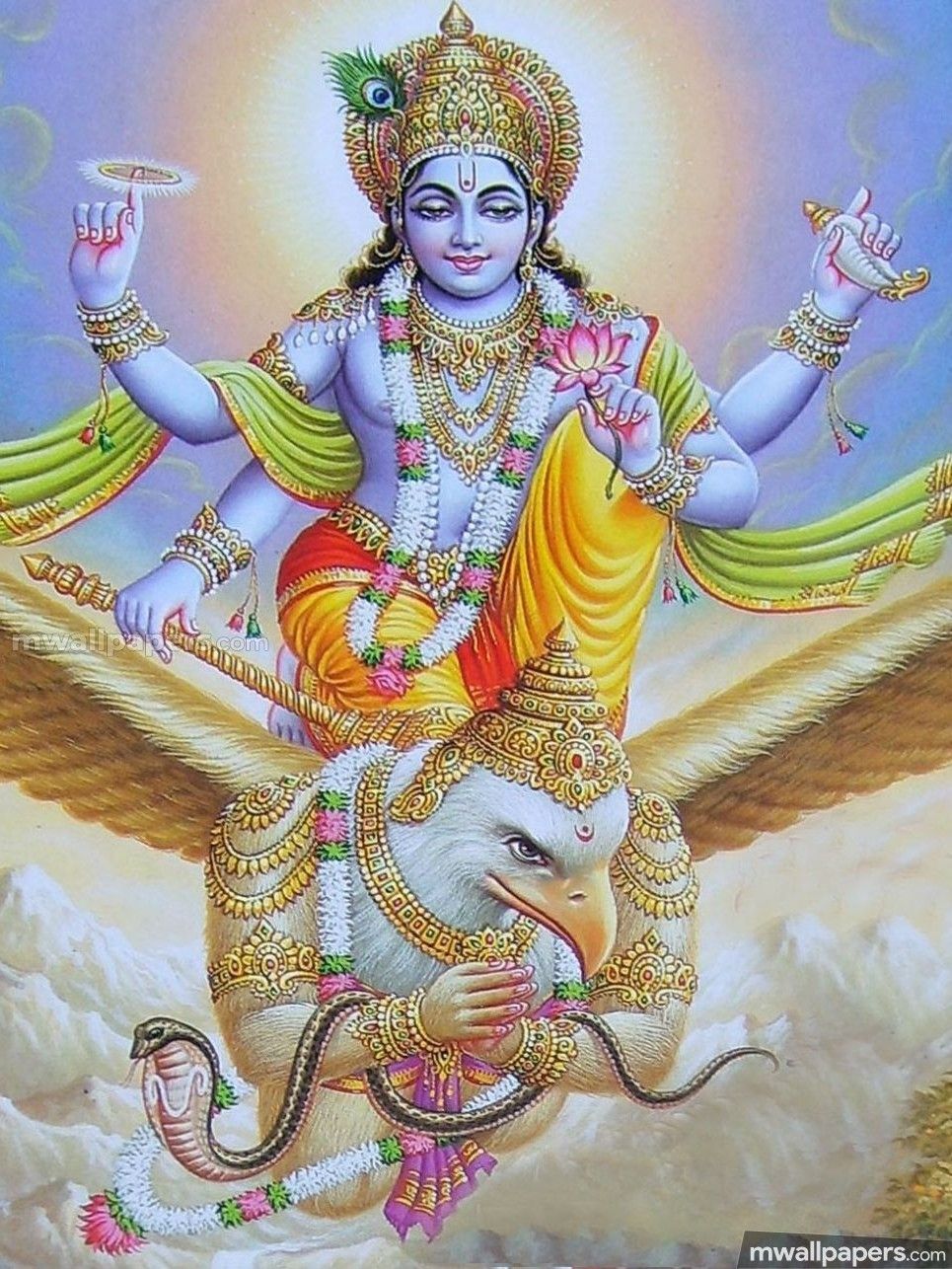 Lord Vishnu HD Image (1080p) (965x1286) (2020)