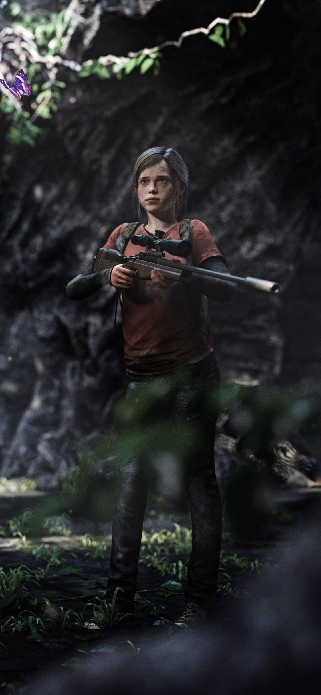 Elle The Last Of Us 3D Art iPhone XS, iPhone iPhone X