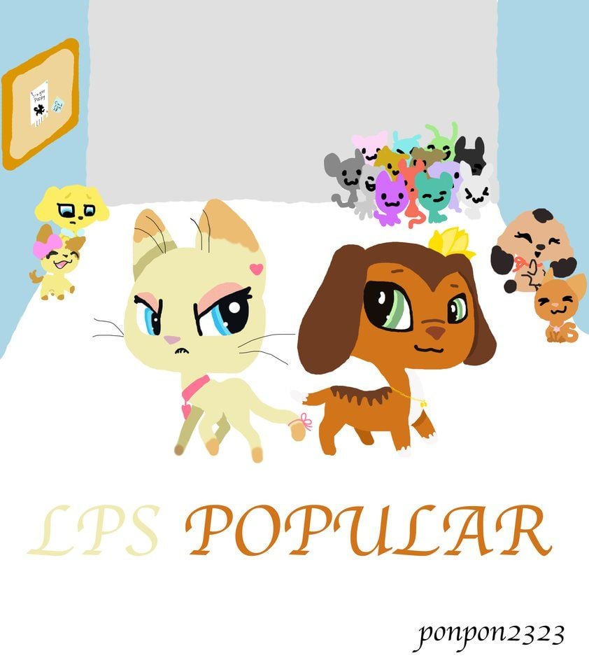 a little wallpaper of one of my favorite show :D. Lps popular