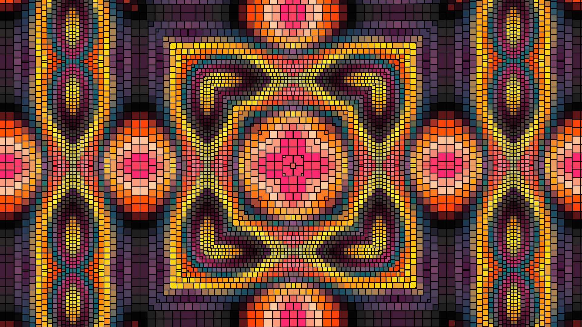 Colorful Kaleidoscope HD Wallpaper. Background Imagex1080