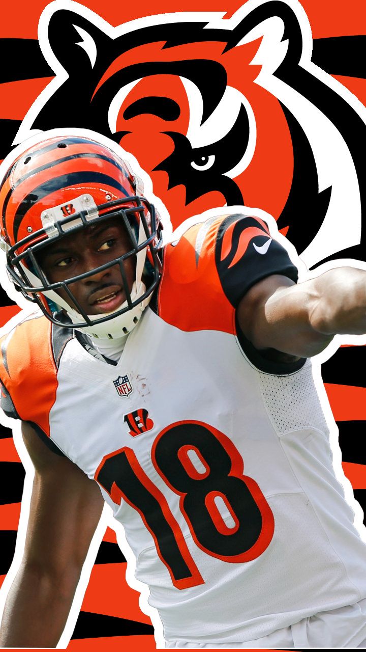I made an AJ Green mobile wallpaper, Let me know what you think