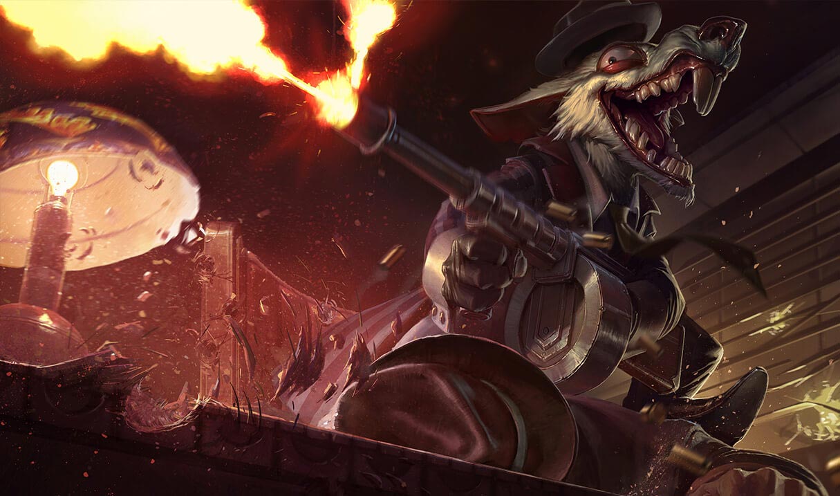 Crime City Twitch - League of Legends (LoL) Champion Skin on MOBAFire