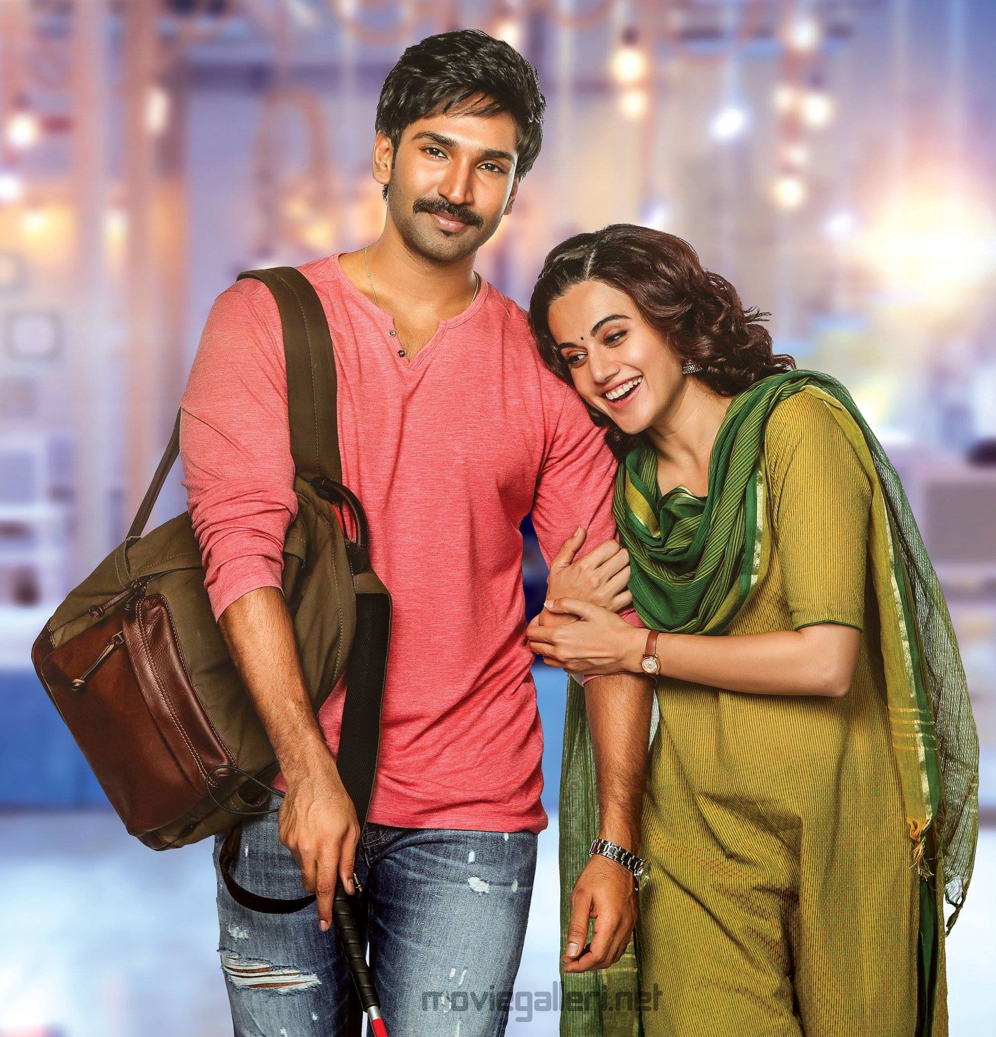 Aadhi Pinisetty, Taapsee Pannu In Neevevaro Movie HD