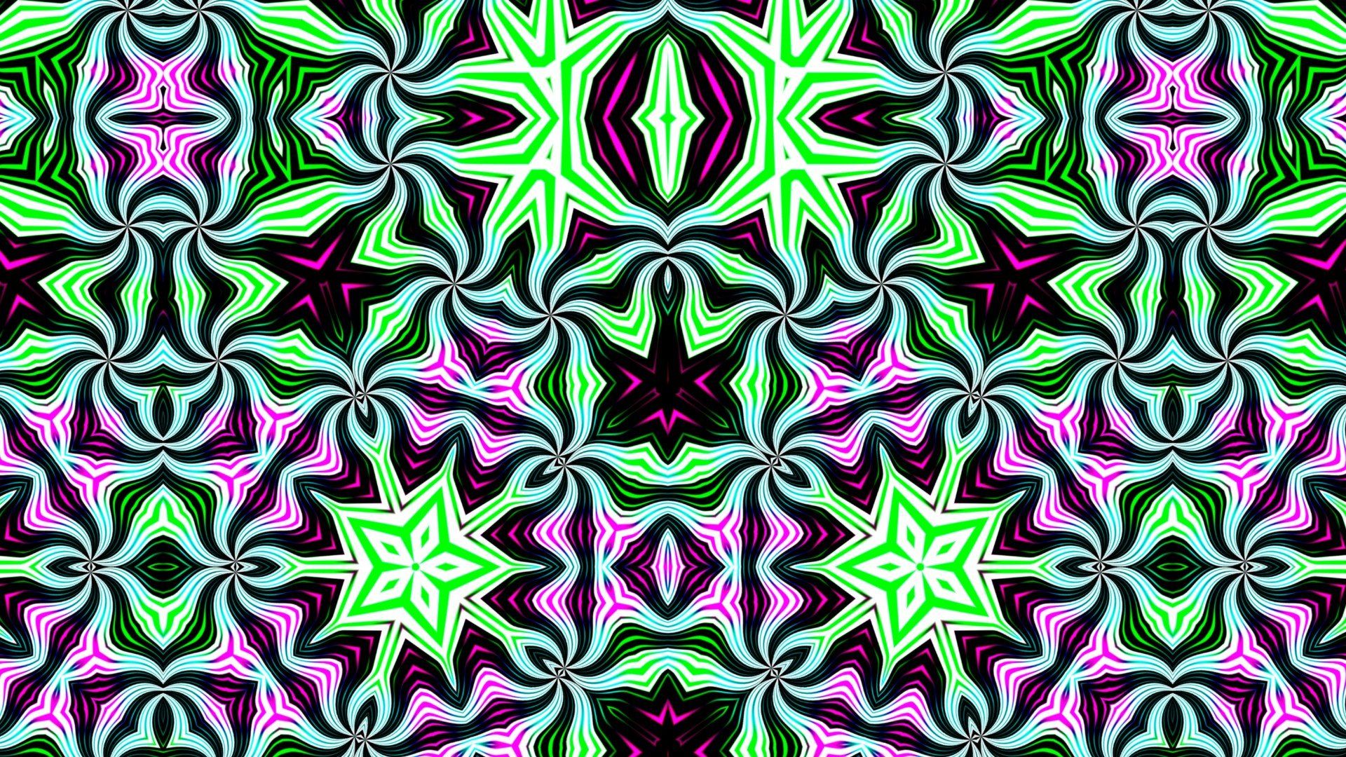 abstract, Multicolor, Patterns, Psychedelic, Digital, Art