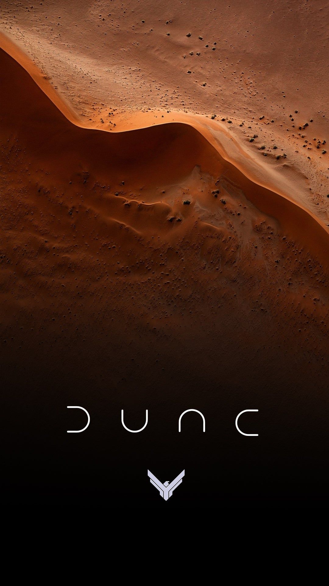 A simple phone wallpapers 1080 : dune