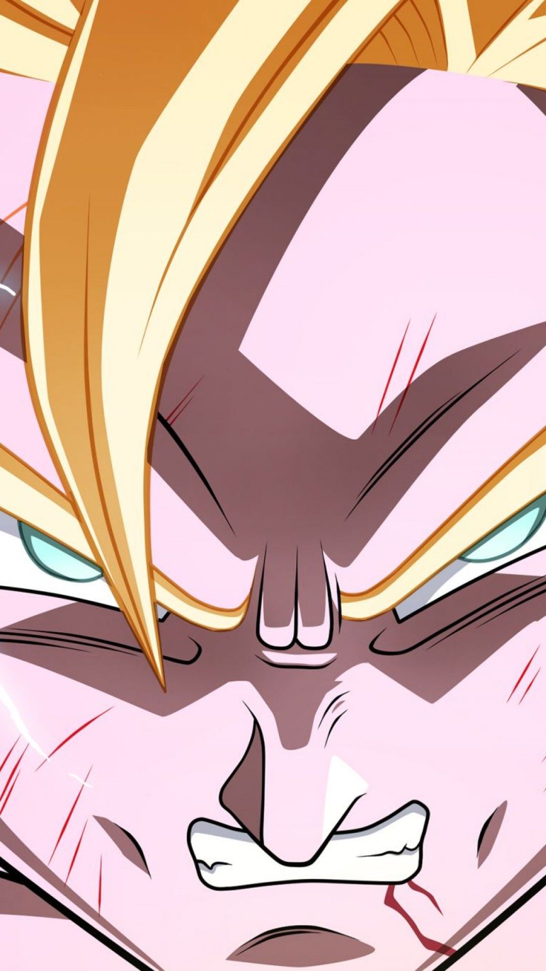 Close Up Of Goku Wallpaper for Desktop and Mobiles iPhone 6 / 6S