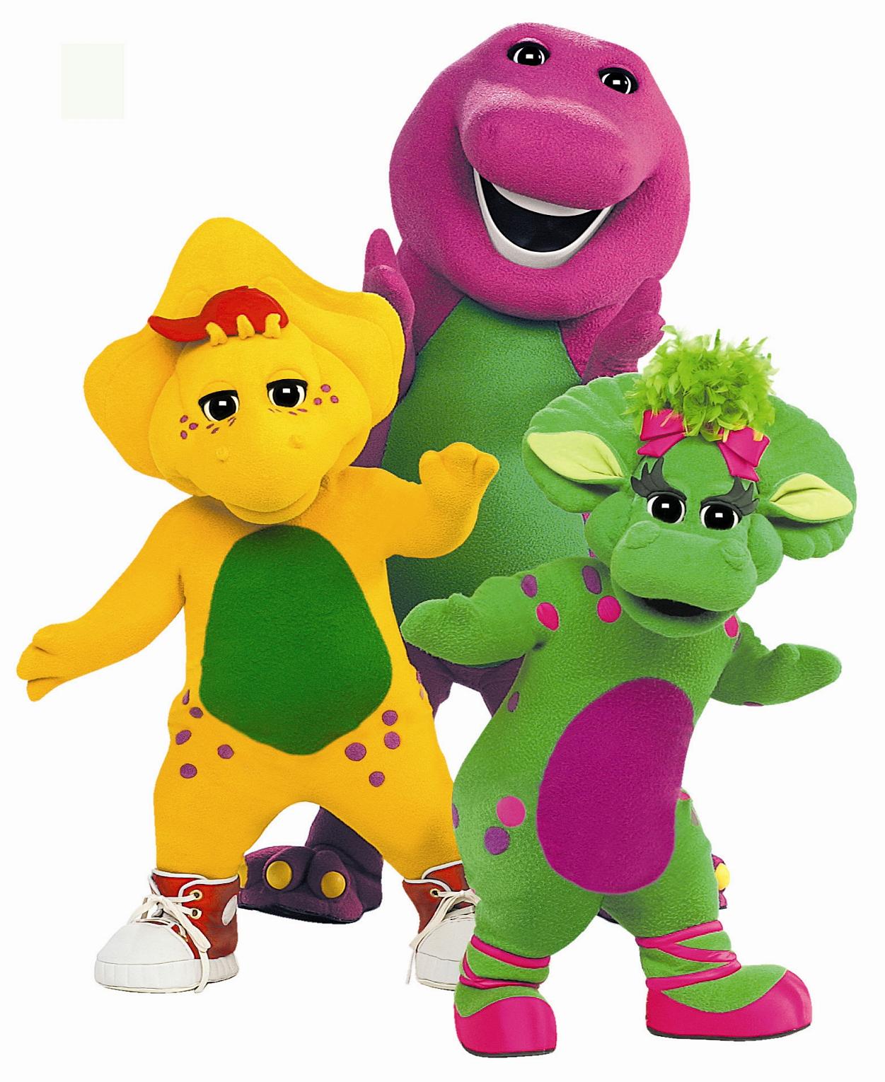 wallpaper: Barney Wallpaper Border