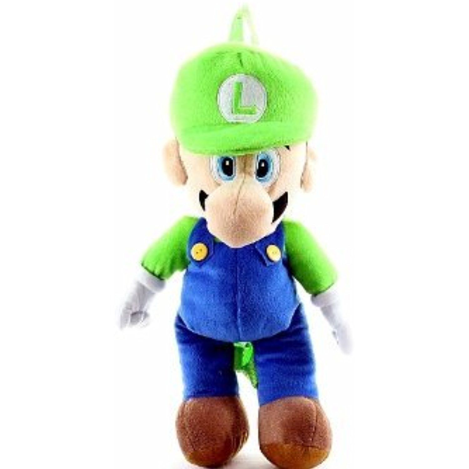Super Mario Bros (Luigi) Plush School Bag Backpack Pouch Soft Doll