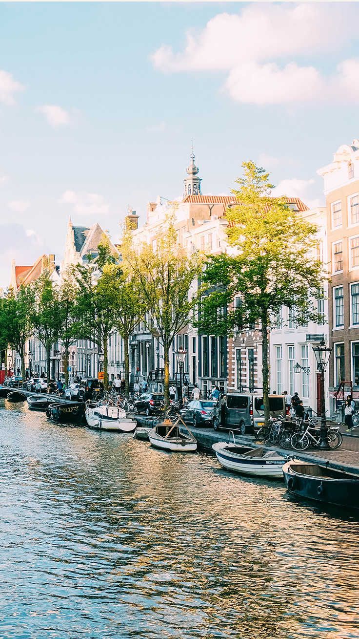 Amsterdam Street Wallpaper for iPhone 11 Pro Max X 8 7 6  Free  Download on 3Wallpapers