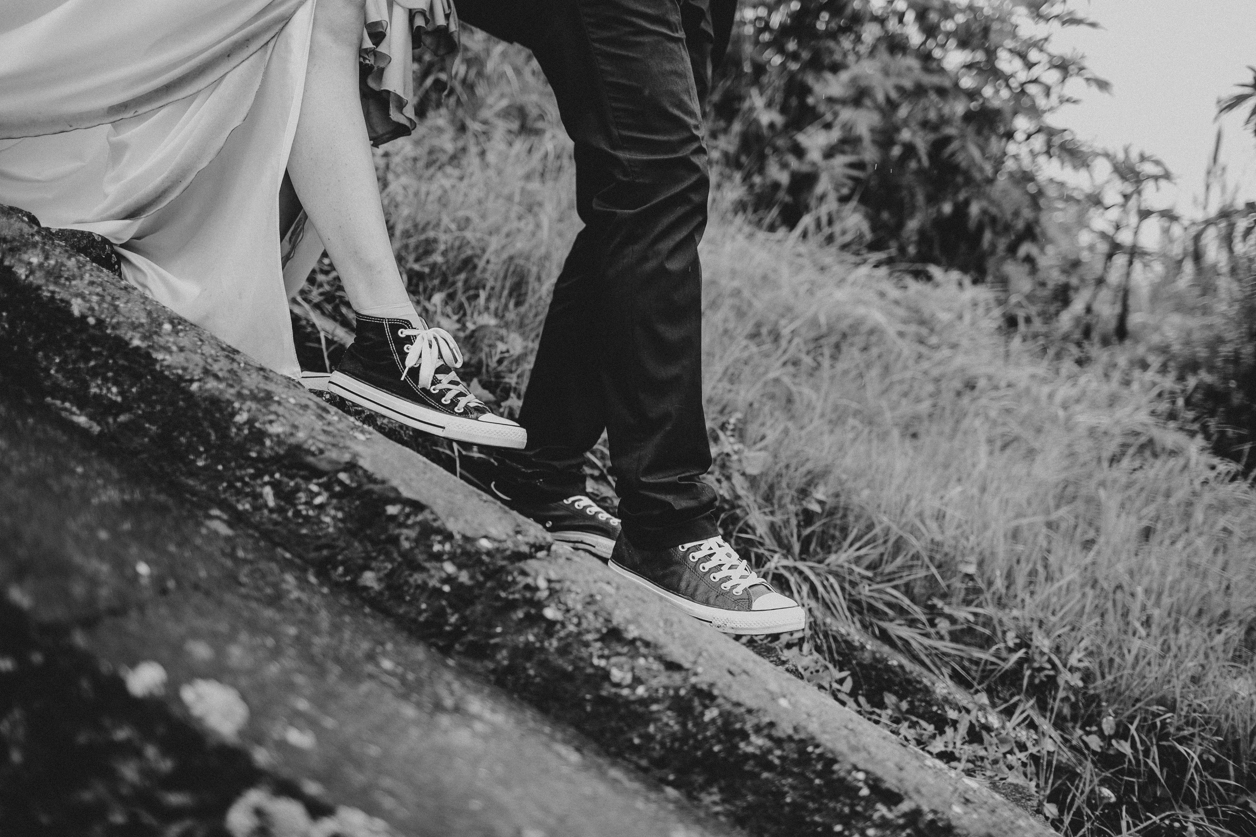 4104x2736 #unconventional wedding, #stairs, #going down