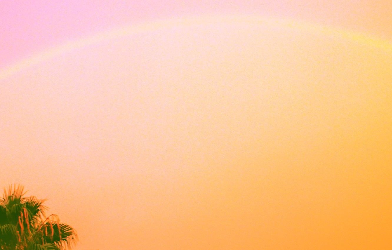 Wallpaper Rainbow, Nature, Sunset image for desktop, section