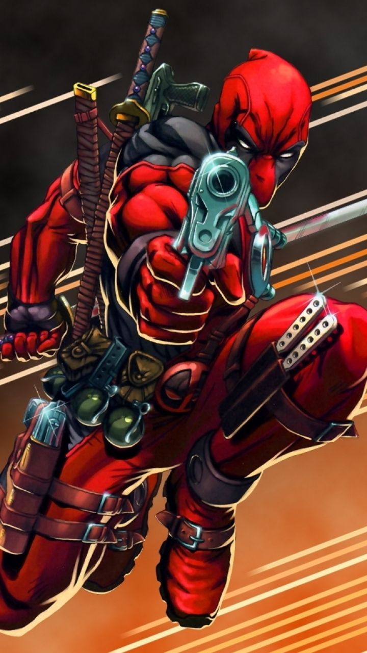 Comics Deadpool (720x1280) Wallpaper