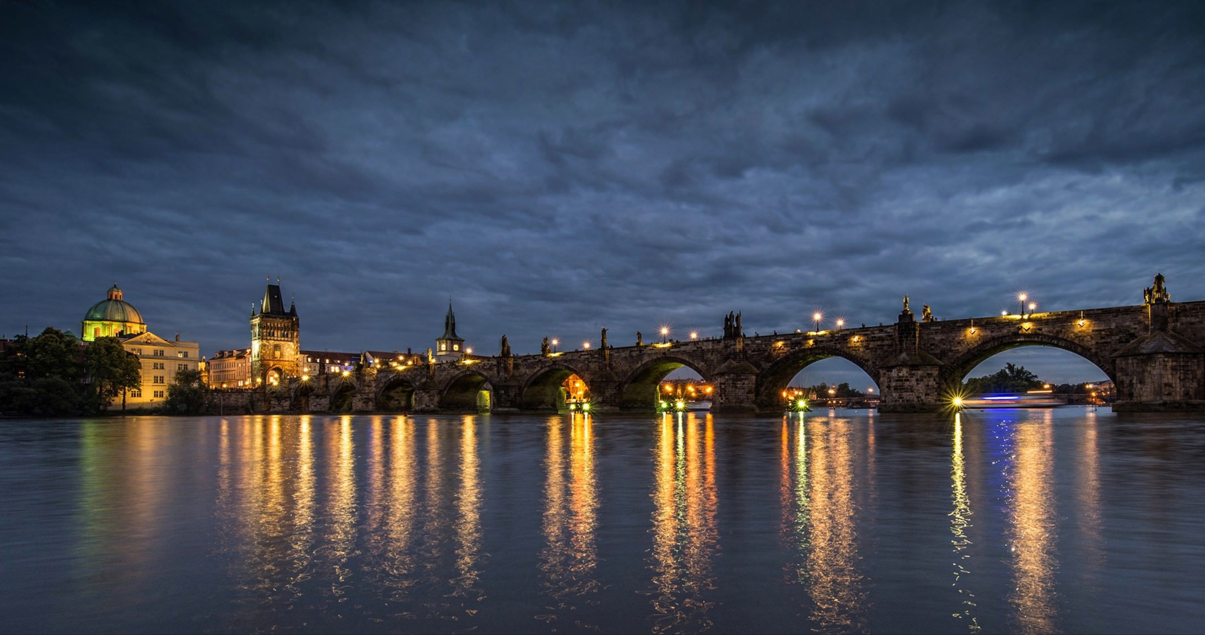 charles bridge prague 4k ultra HD wallpaper. Prague, Prague travel, Charles bridge