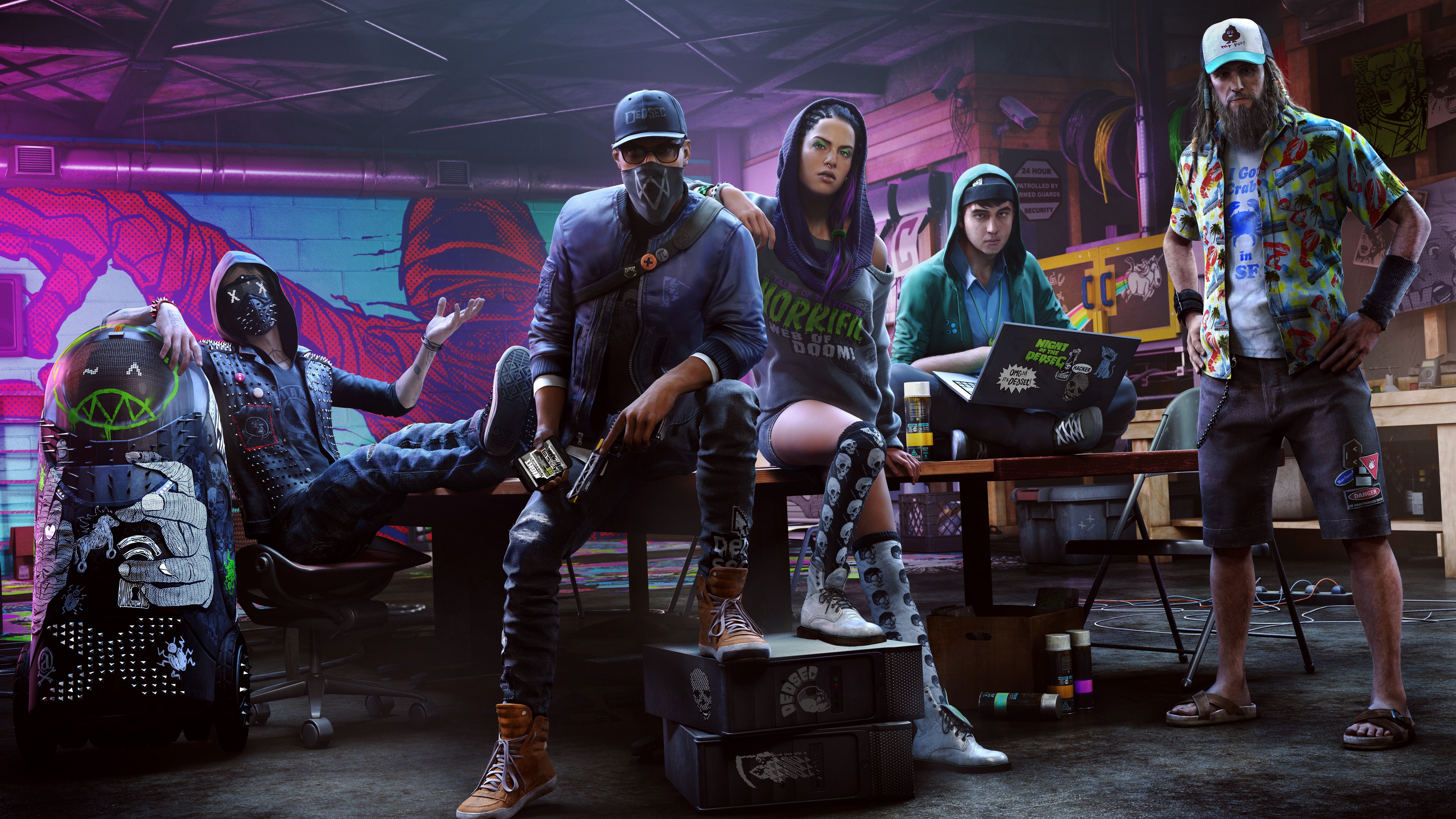Watch Dogs 2 HD 4K 8K Game Wallpaper
