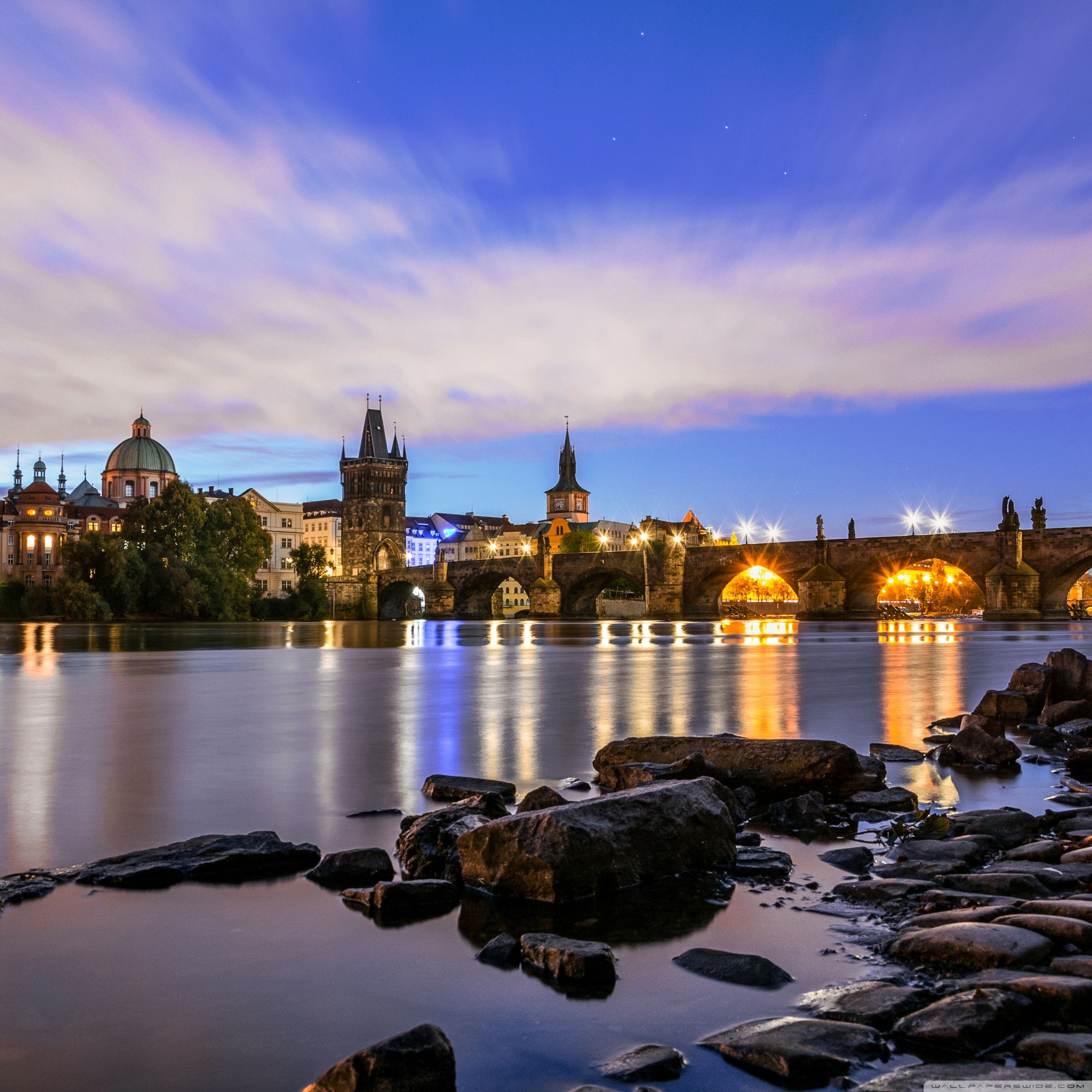 Prague with Charles bridge ❤ 4K HD Desktop Wallpaper for 4K Ultra