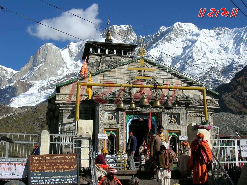 Kedarnath temple. Temple Image and Wallpaper