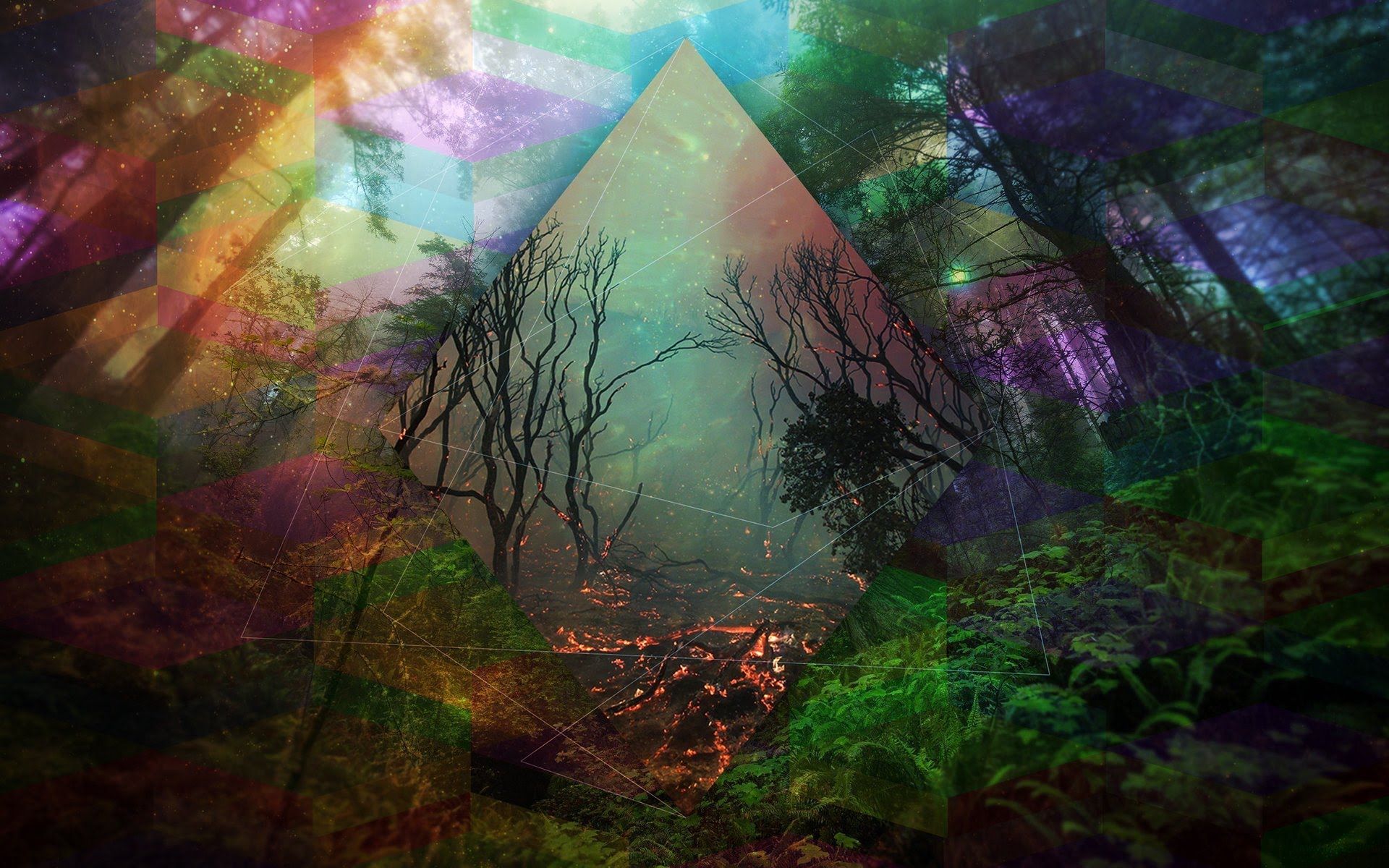 Dark Forest Psy Trance Mix 2015. Nature inspiration, Mystical