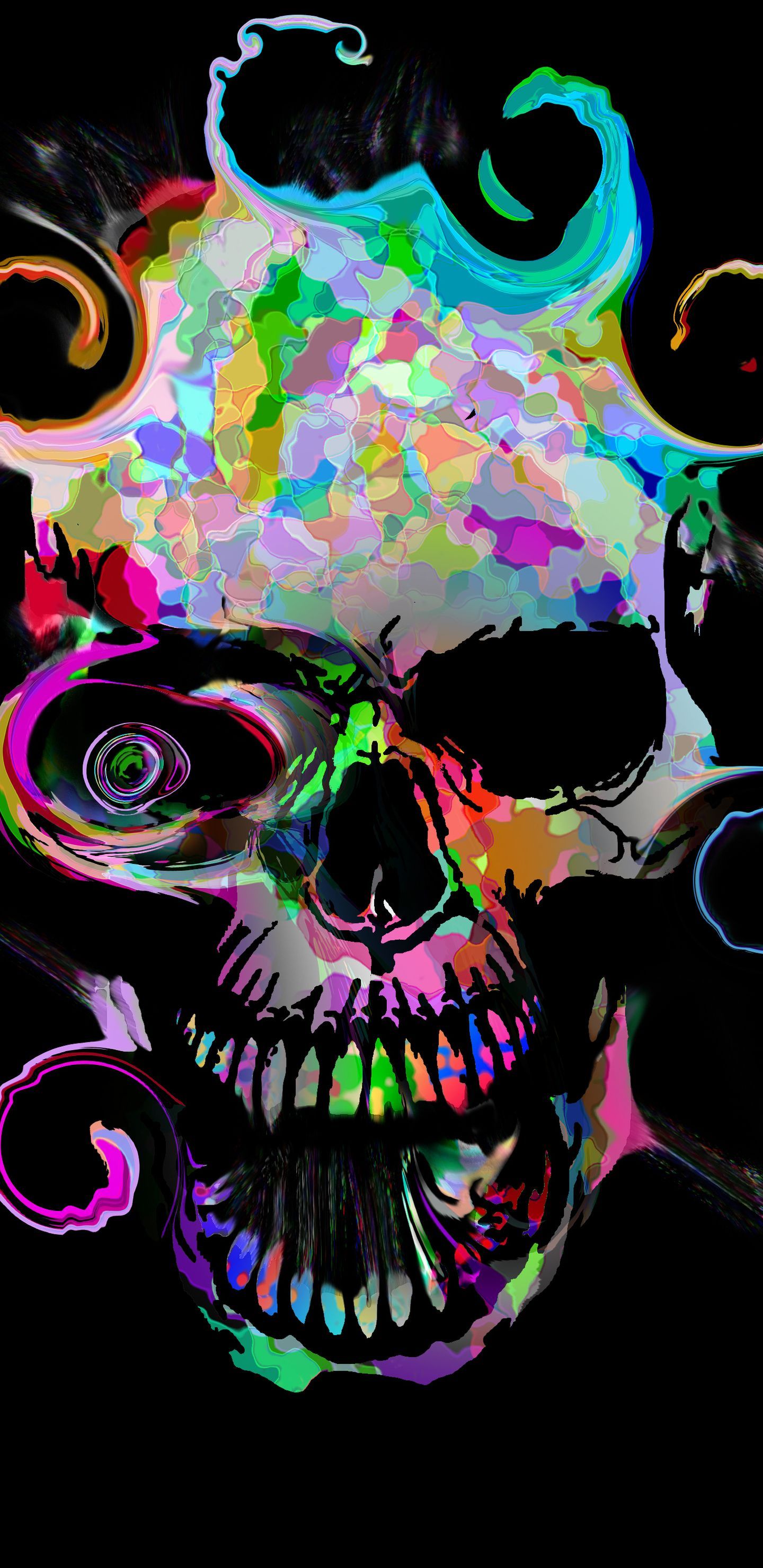 Skull Tablet Wallpaper Free Skull Tablet Background