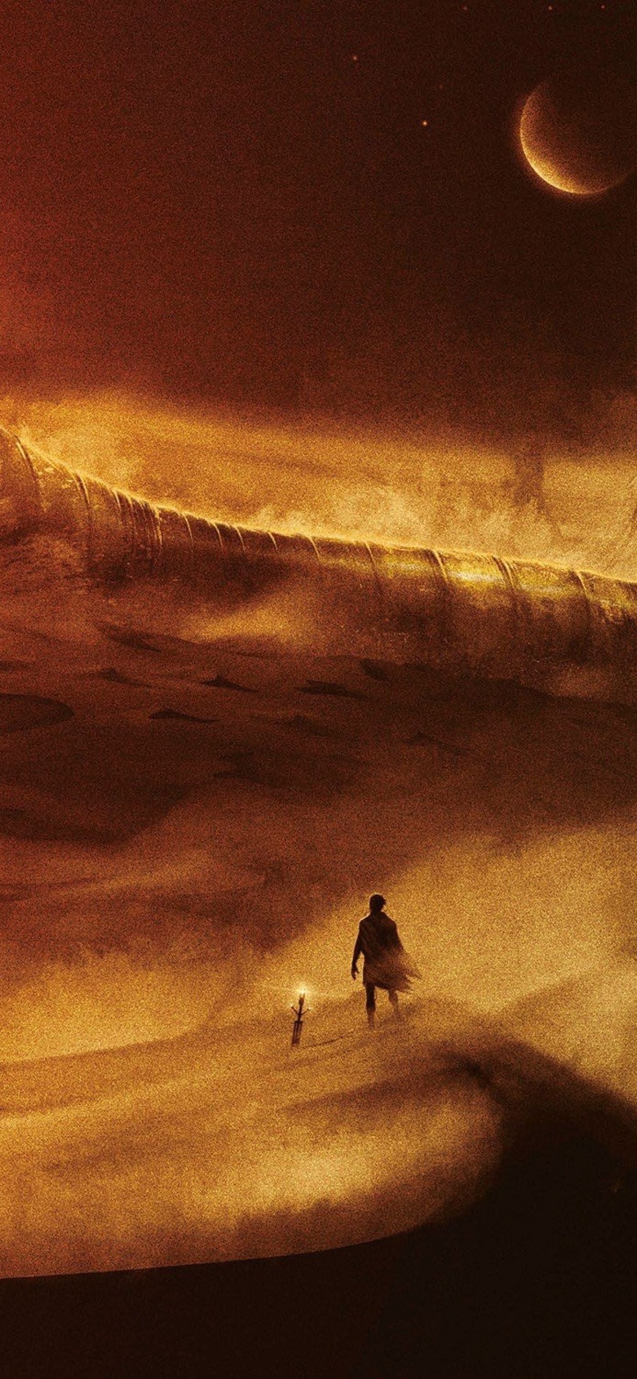 Dune Movie Concept Art 2020 iPhone XS MAX Wallpaper, HD