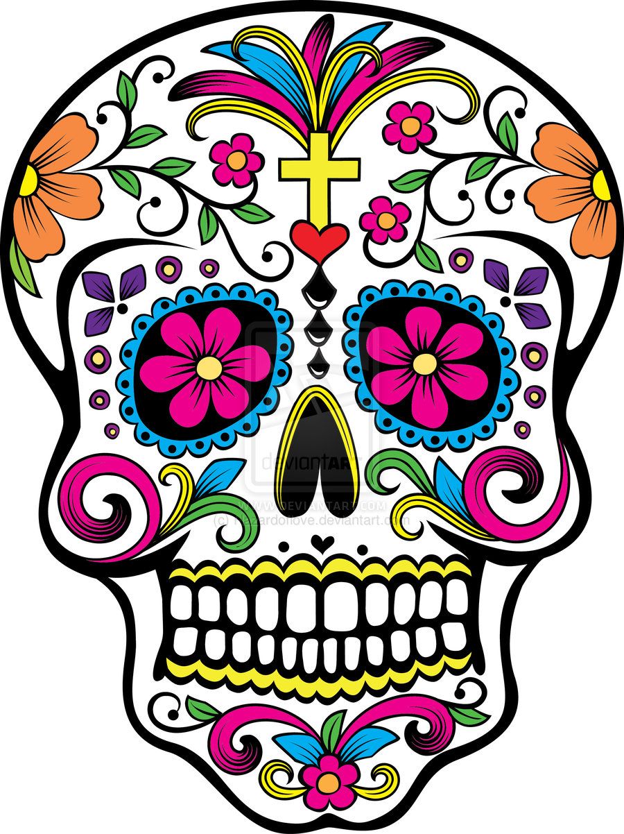 Free download Sugar Skull Wallpaper Colorful sugar [900x1202]