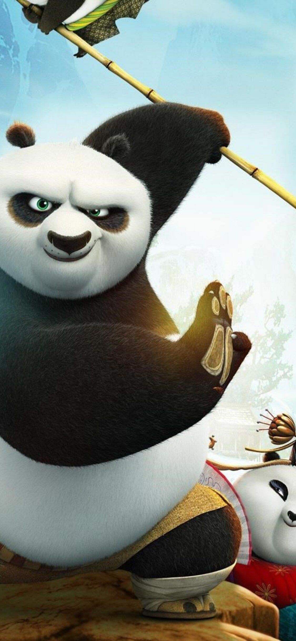 Kung Fu Panda 3 Movie iPhone XS, iPhone 10, iPhone X HD 4k